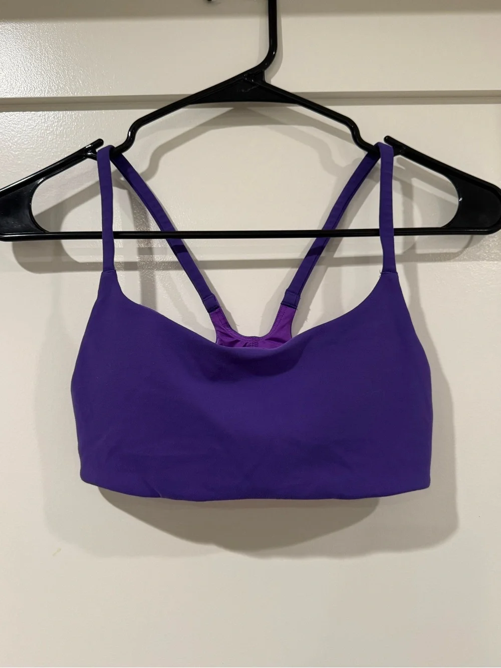 Purple lululemon bra